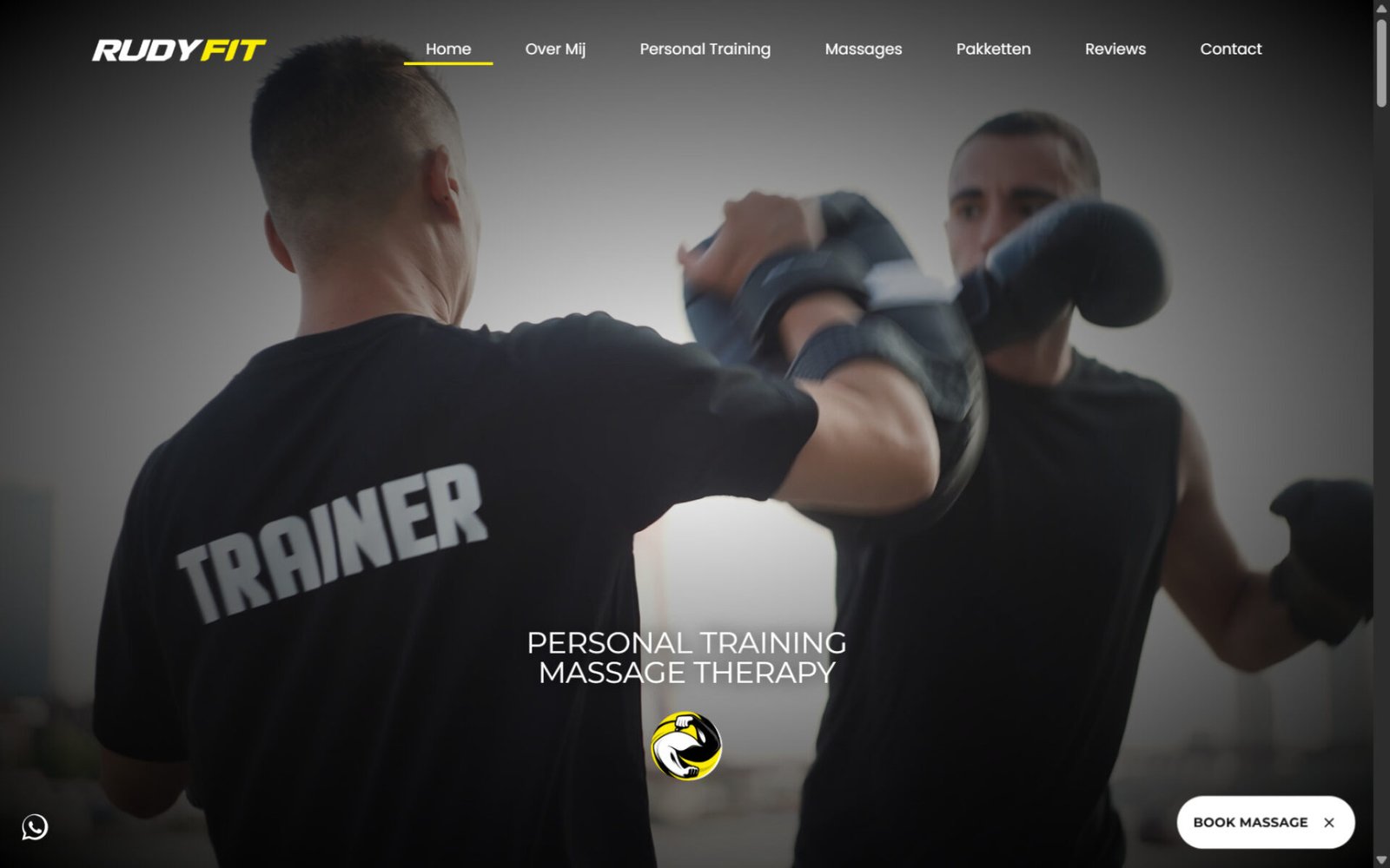 Voorbeeld van een website design van OTS Design